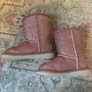 UGG Toddler Glitter Pink Boots 💖✨